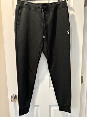 Polo by Ralph Lauren Men’s Black Slim Fit Jogger Sweatpants